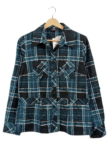 Liberty hemdbluse damen petrol - liberty,