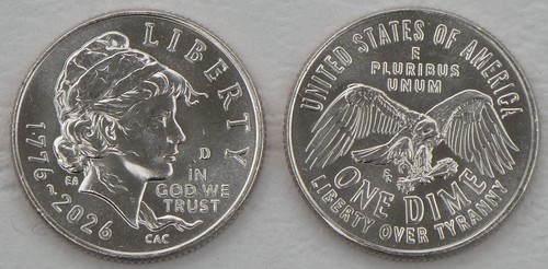 Usa semiquincentennial dime - usa,