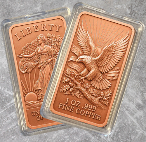 Kupferbarren liberty - 1,