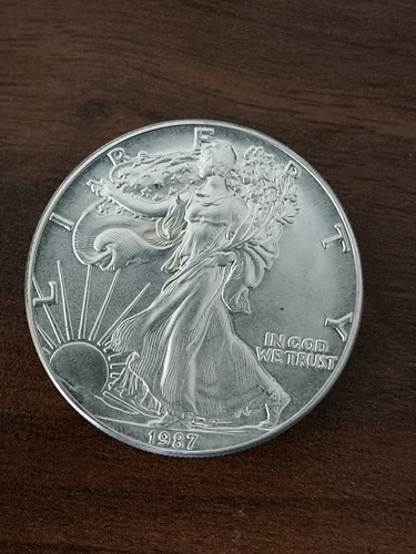Usa dollar silver eagle 1987 - eagle,