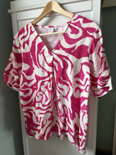 Bluse pink beige - bluse, l