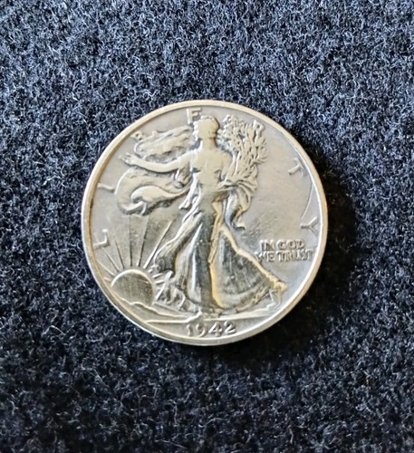 Usa half dollar 1942 - half,