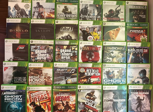Xbox 360 spielesammlung - 360,